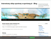 Tablet Screenshot of blog.e-sportowy.pl